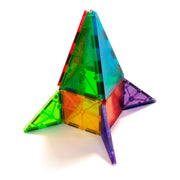 Magna - Tiles byggemagneter, clear - 32 dele