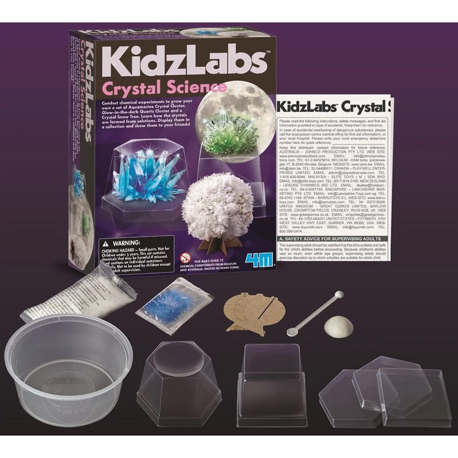 4M KidzLabs eksperiment legetøj, Krystal videnskab