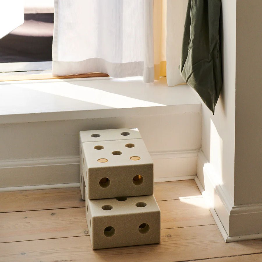 MODU 3 - i - 1 Gåvogn Baby Walker - Sand Grey/Honey Yellow