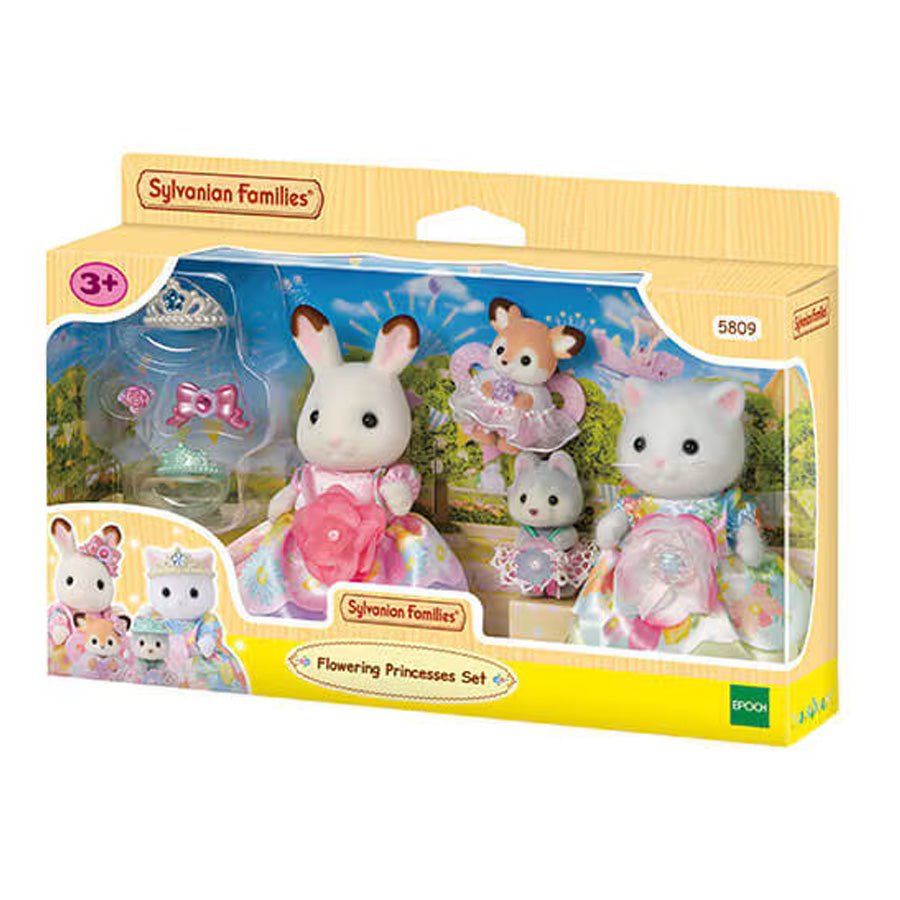Sylvanian Blomstrende Prinsessesæt, 4 Figurer