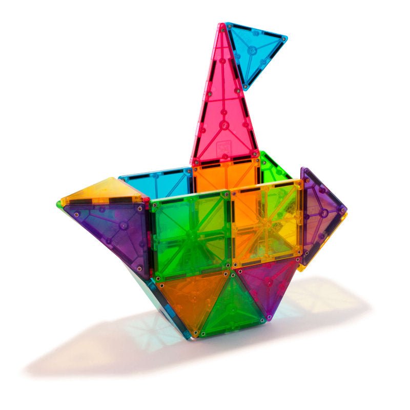Magna - Tiles byggemagneter, clear - 32 dele