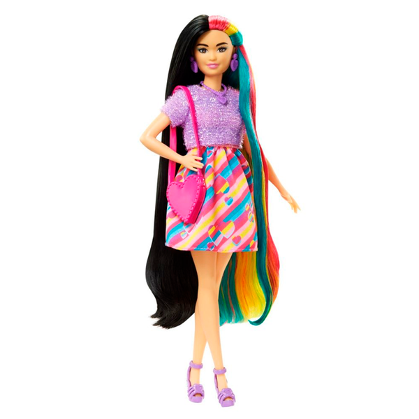 Barbie Totally Hair, kjole m. hjerter