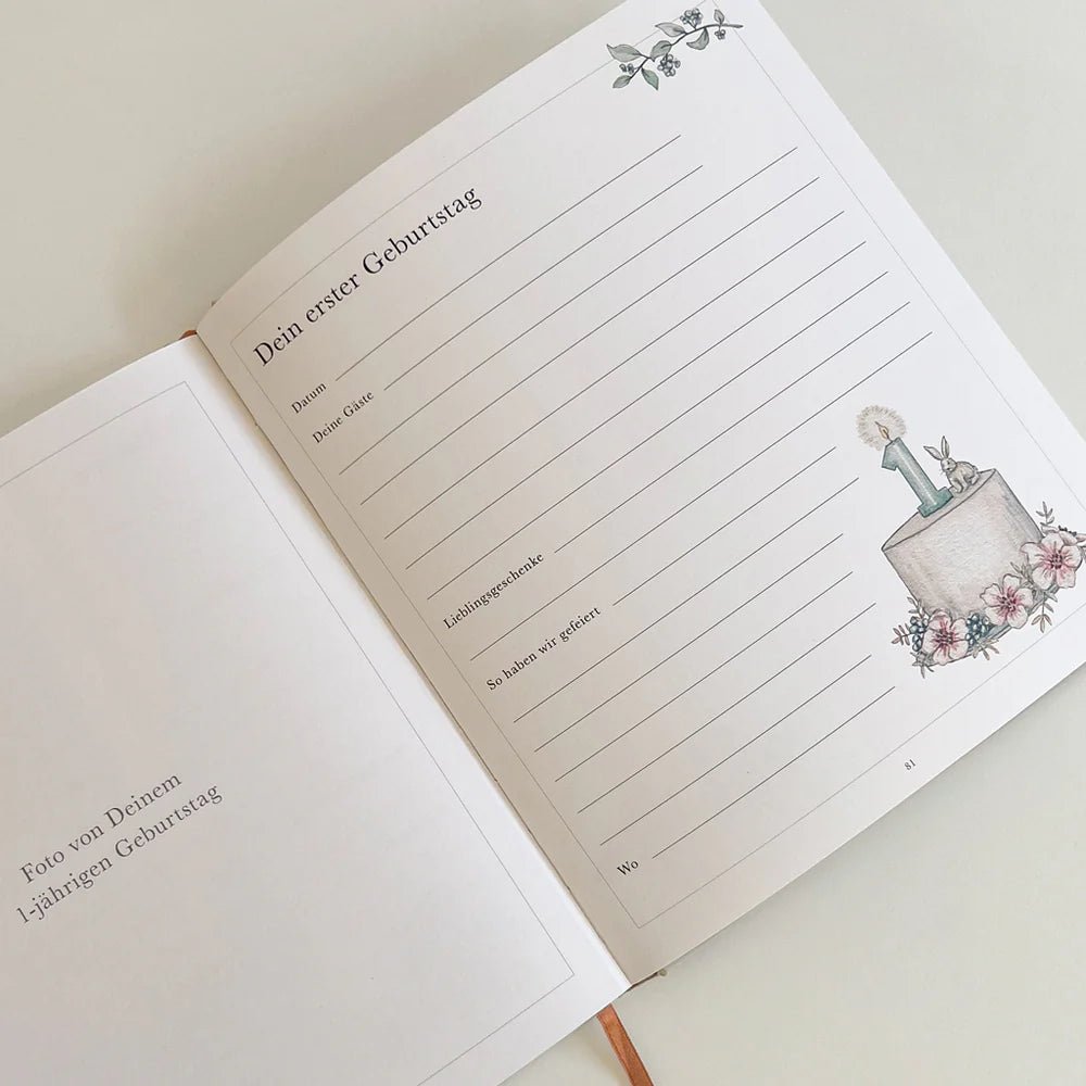 Cam Cam Baby Buch, Erstes Jahr