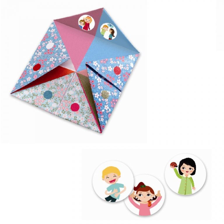 Origami "Nip - Nappere i Lyse Farver"