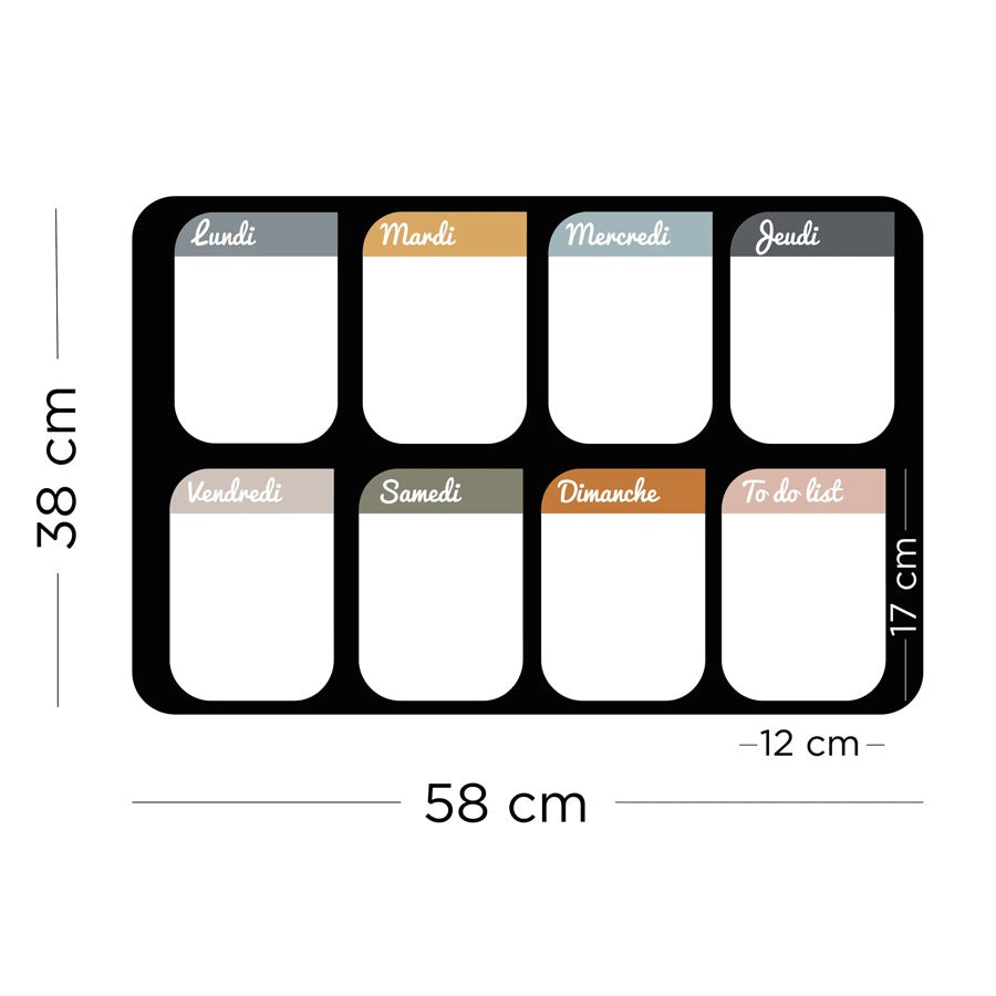 Ferflex® Magnetisk Organizer - Engelsk