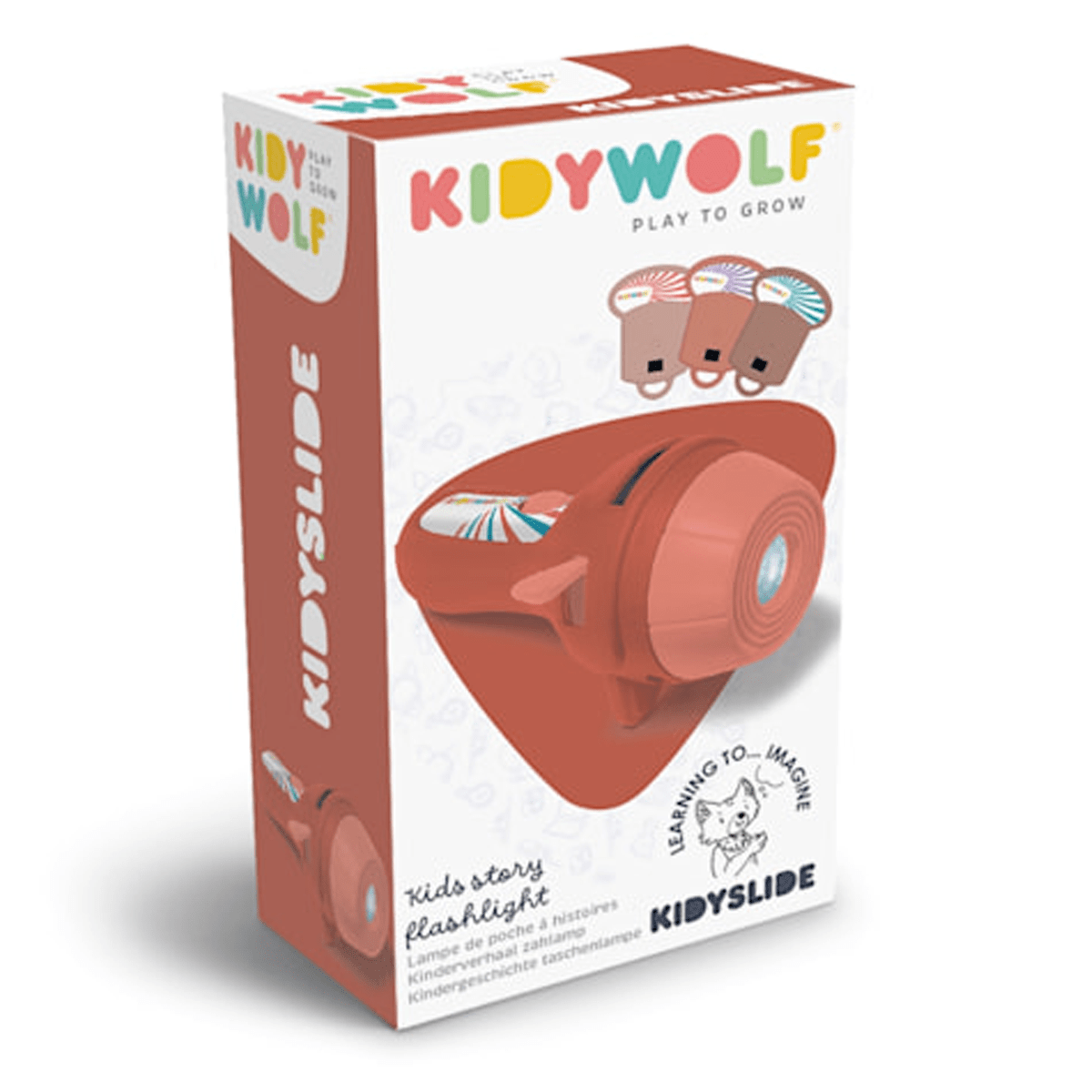Kidywolf Lommelygte m. Historier, Cirkus