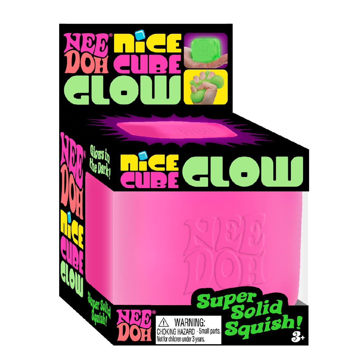 Needoh Nice Cube Glow, Asst