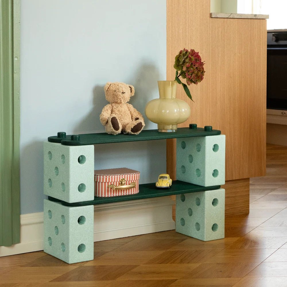 MODU Balancebane 17 Dele, Ocean Mint/Forest Green