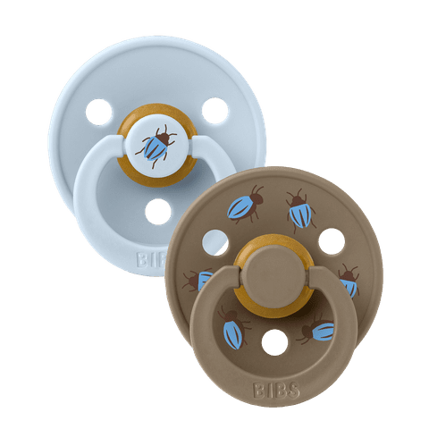 2-Pak Studio Colour Rund Sut Beetle Mix Latex Baby Blue/Dark Oak (str 2)