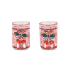 2er-Pack Glitzerbecher, Cherry Bow
