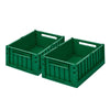 2er-Pack Weston Aufbewahrungsbox in Garden Green (Mittel)