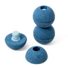3er-Set Schaumstoffbälle Deep Blue/Sky Blue