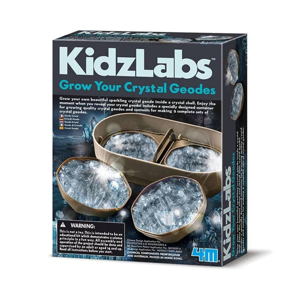 4M KidzLabs Eksperiment Legetøj, Klare Krystaller