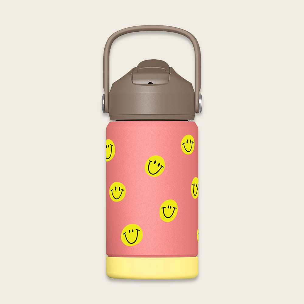 Drikkeflaske Smile i Koral (350 ml)
