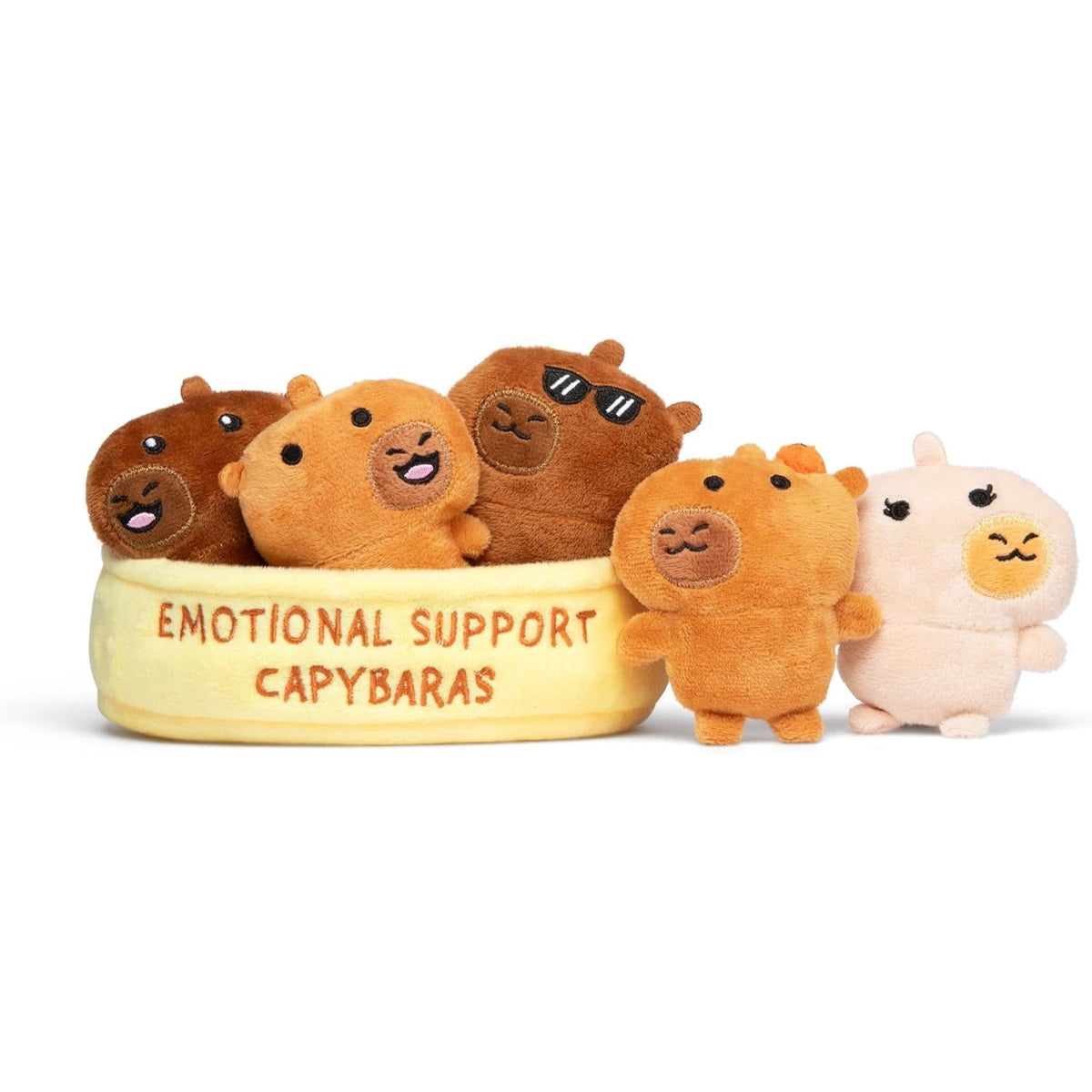 Capybaras i Kurv