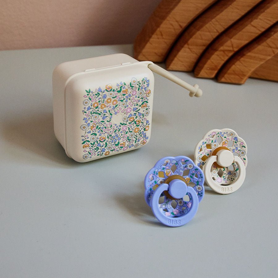 BIBS Liberty Chloe Meadow Suttebox - Ivory