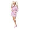 Deluxe-Style rosa Denimjacke blond