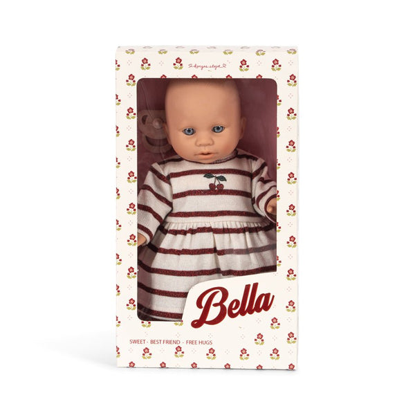 Bella Baby Dukke i Creamy Stripe