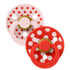 2-er-Pack Studio-Schnuller Polka Blossom / Candy Apple (Größe 2)
