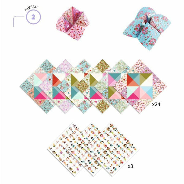 Origami "Nip - Nappere i Lyse Farver"