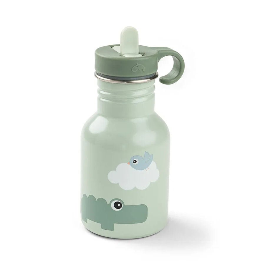 Done by Deer Drikkeflaske I Rustfrit Stål 350 ML, Playground Grøn