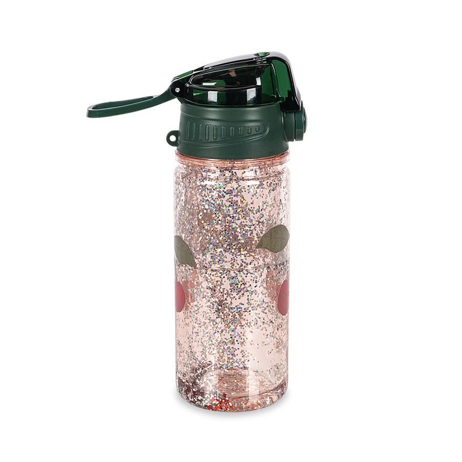Glitter Drikkedunk med Cherry Glitter