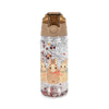 Glitzerflasche mit Hasen