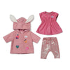 Jacken-Set mit Kleid (43 cm)