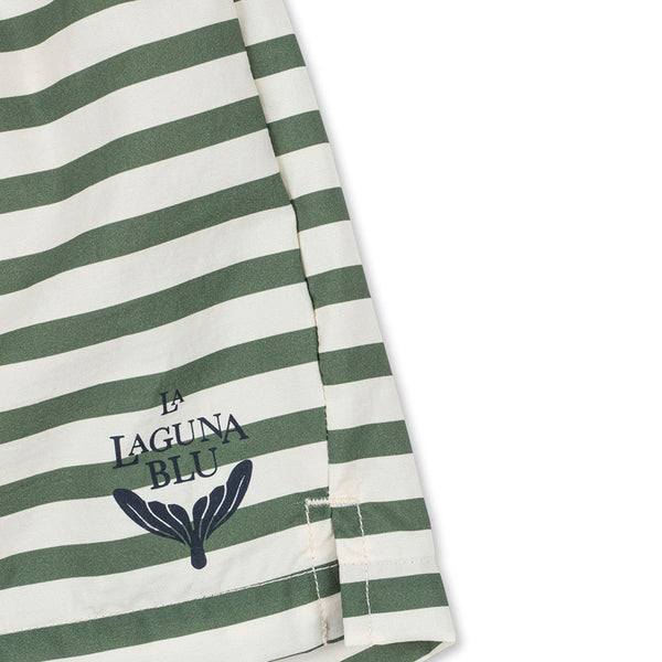 Konges Sløjd Asnou Svømme Shorts, Stripe Verti
