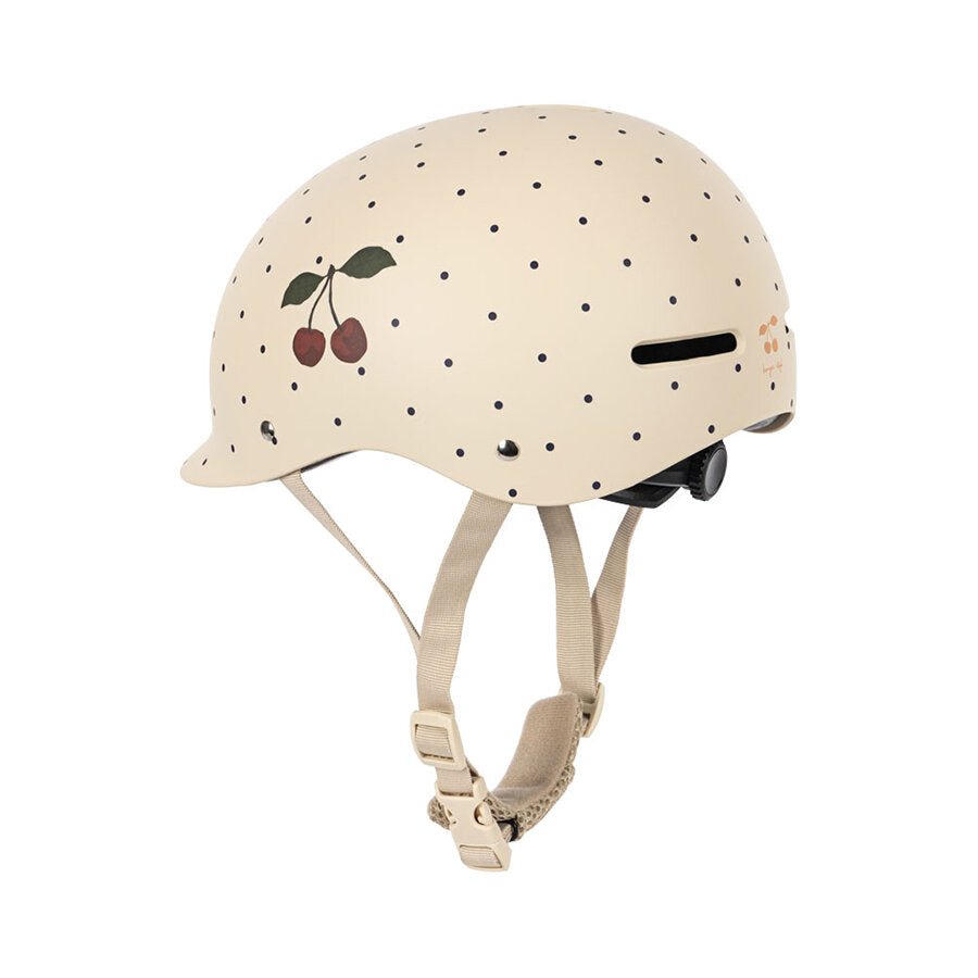 Konges Sløjd Cykel Hjelm, Navy Dots