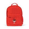 Juno Pailletten-Rucksack feuerrot