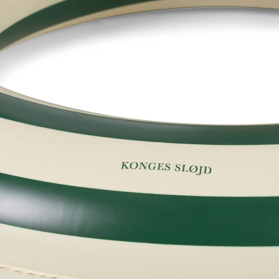 Oppustelig Basket Ball Kurv i Green Stripe