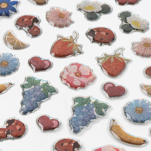 Konges Sløjd Puffy Stickers, Ladybug