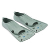 Gustav Schwimmflossen mit Print Meeresblau / Pfefferminz