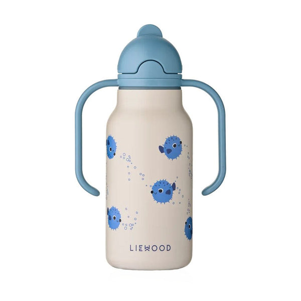 Liewood Kimmie Vand Flaske 250 ml, Pufferfish/Sandy
