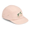 Rory Seersucker Cap gestreift in Pale Tuscany und Creme De La Creme