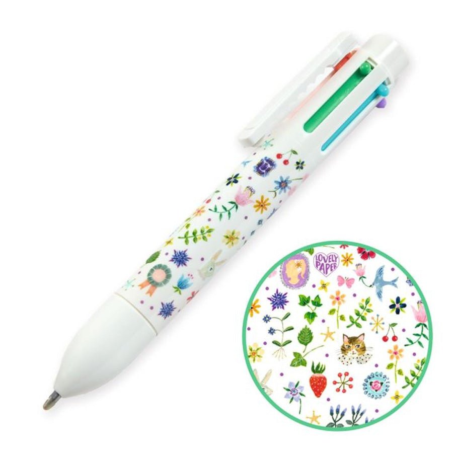 Lovely Paper Regnbue Kuglepen med Aiko