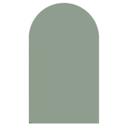 Magnetisk Tavle med Rund Top i Smaragdgøn (100 x 58 cm)