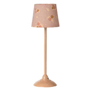 Miniature Gulvlampe i Mørk Rosa
