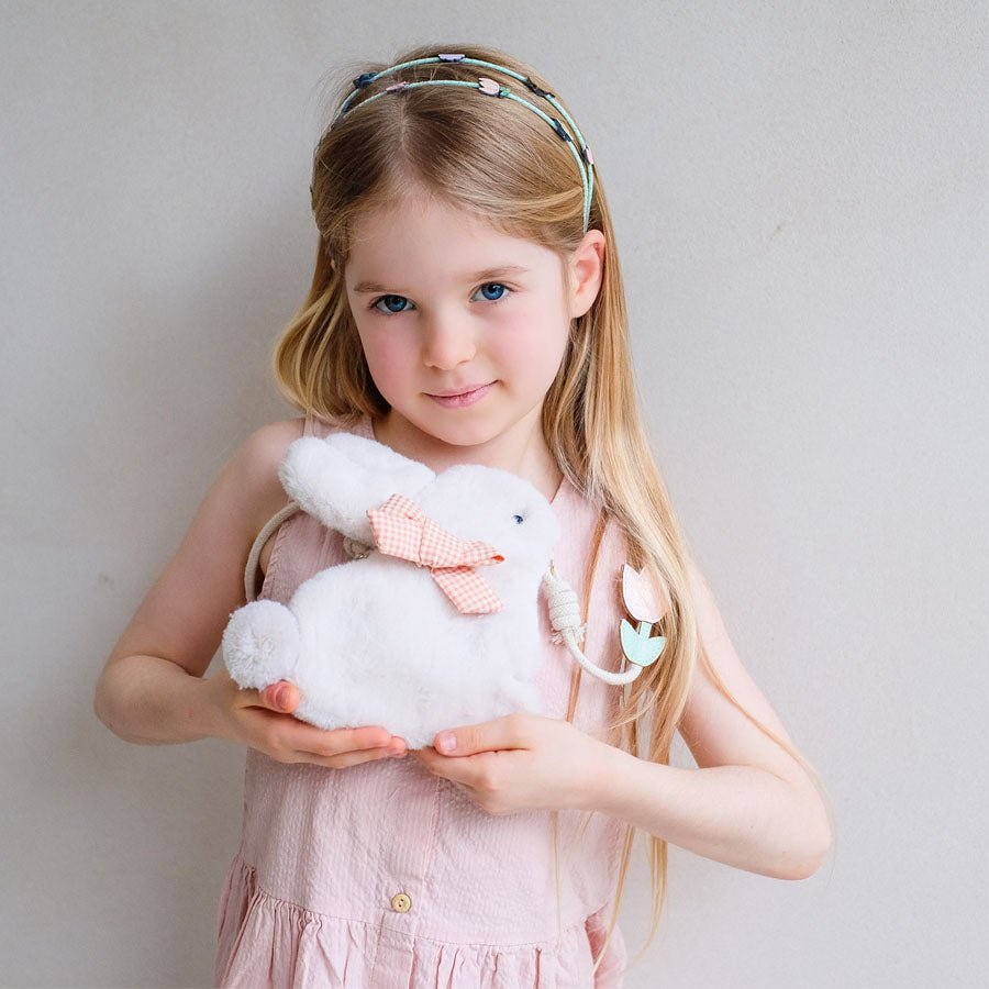 Mimi & Lula Taske Med Rem, Fluffy Bunny - Easter