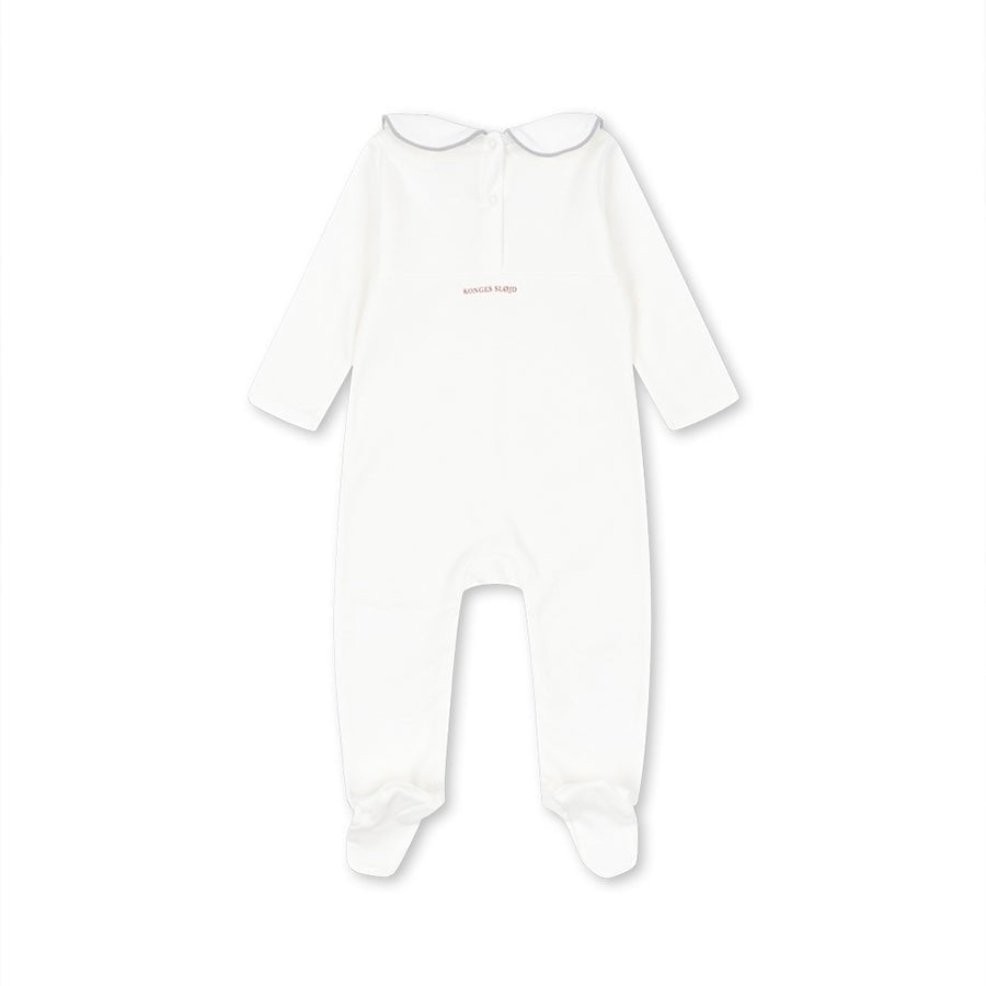 Min Første Jule Onesie i Optic White