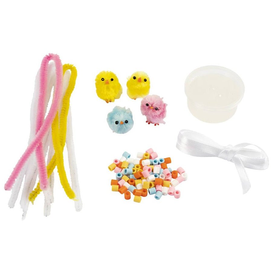 Mini DIY kit Dekoration, asst Farver