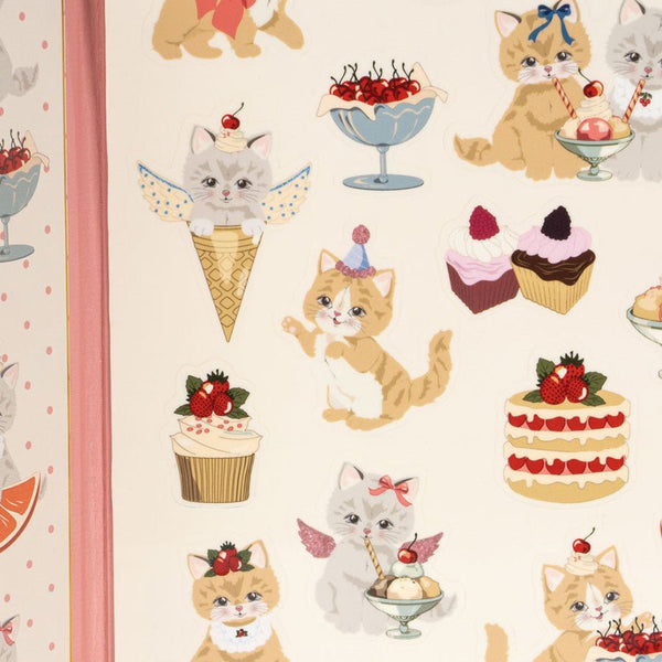 Mit Stickers Univers med Kitty Friends