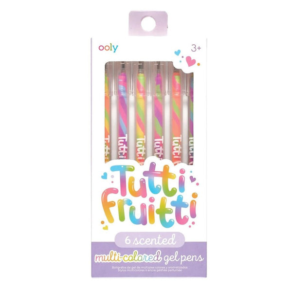 OOLY - Gelpen Med Duft 6 Stk, Tutti Frutti