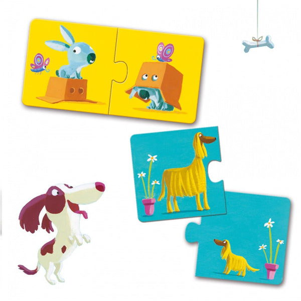 Puzzle Duo med Modsætninger