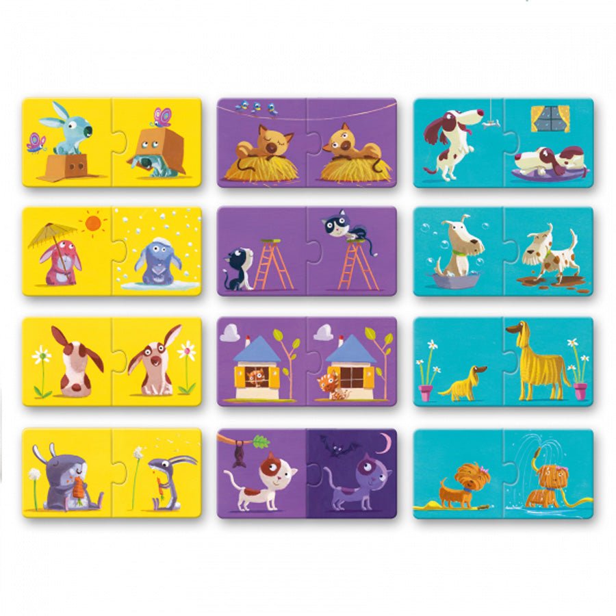 Puzzle Duo med Modsætninger