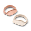 Riven 2er-Pack kindersicheres Messer in Pale Tuscany/Sandy