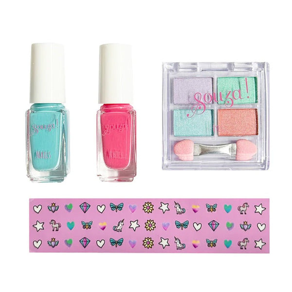 Souza Øjenskygge og Neglelak m Accessories, Unicorn