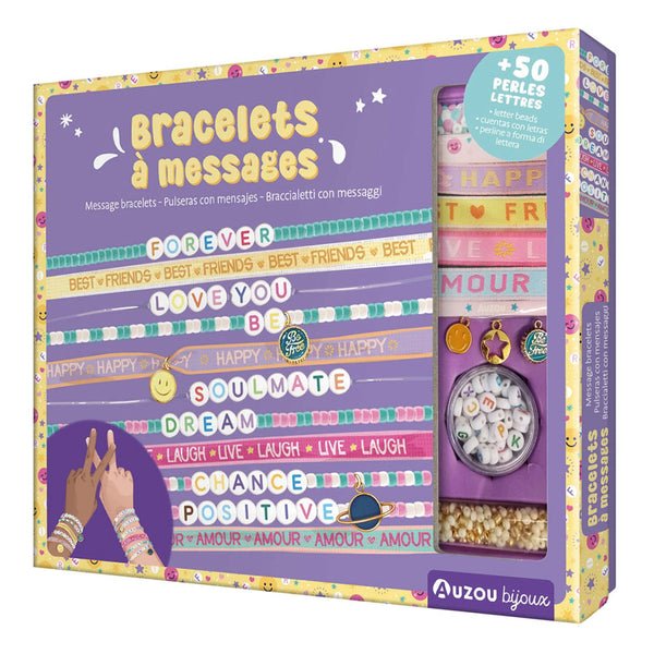 Großes Jewellery Factory Set mit Botschaftsarmband