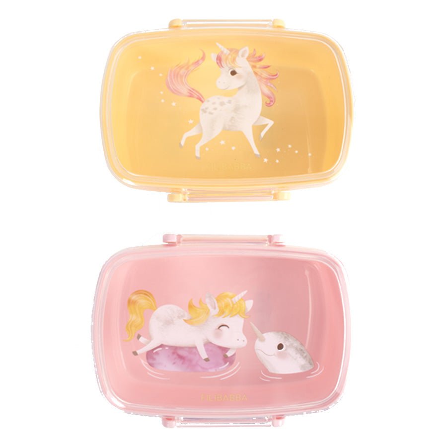Unicorn Madkasser (2 stk)